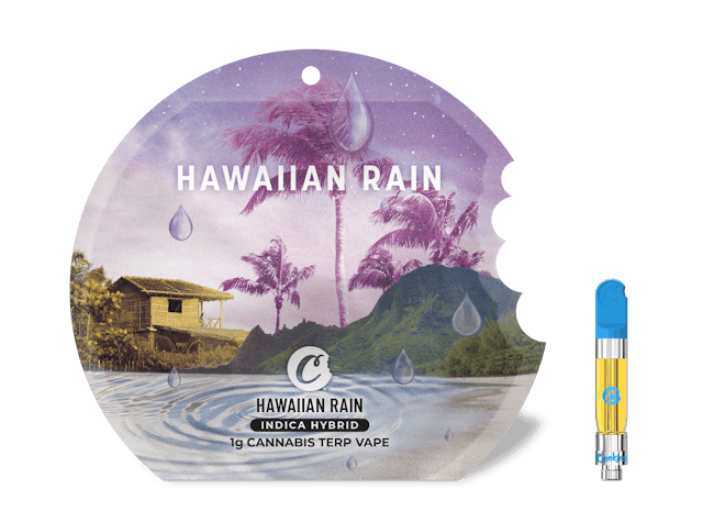 Photograph of product: Hawaiian Rain | 1G Vape Cartridge - 