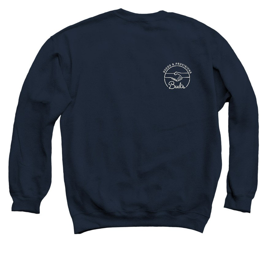Photograph of product: Crew Neck Navy Sweatshirt - Small