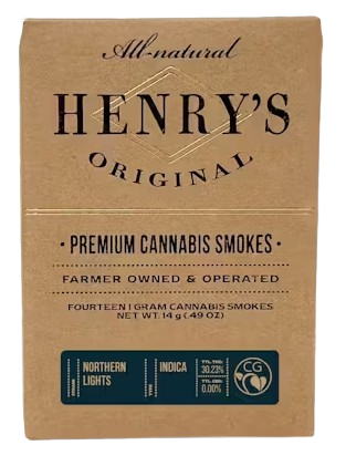 Photograph of product: NORTHERN LIGHTS (I) 14PK 1G PREROLLS