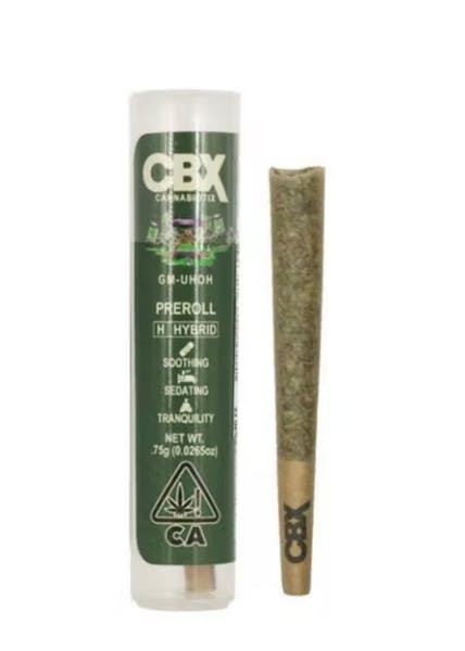 Photograph of product: GM-Uh-Oh - 0.75g Pre-Roll - 