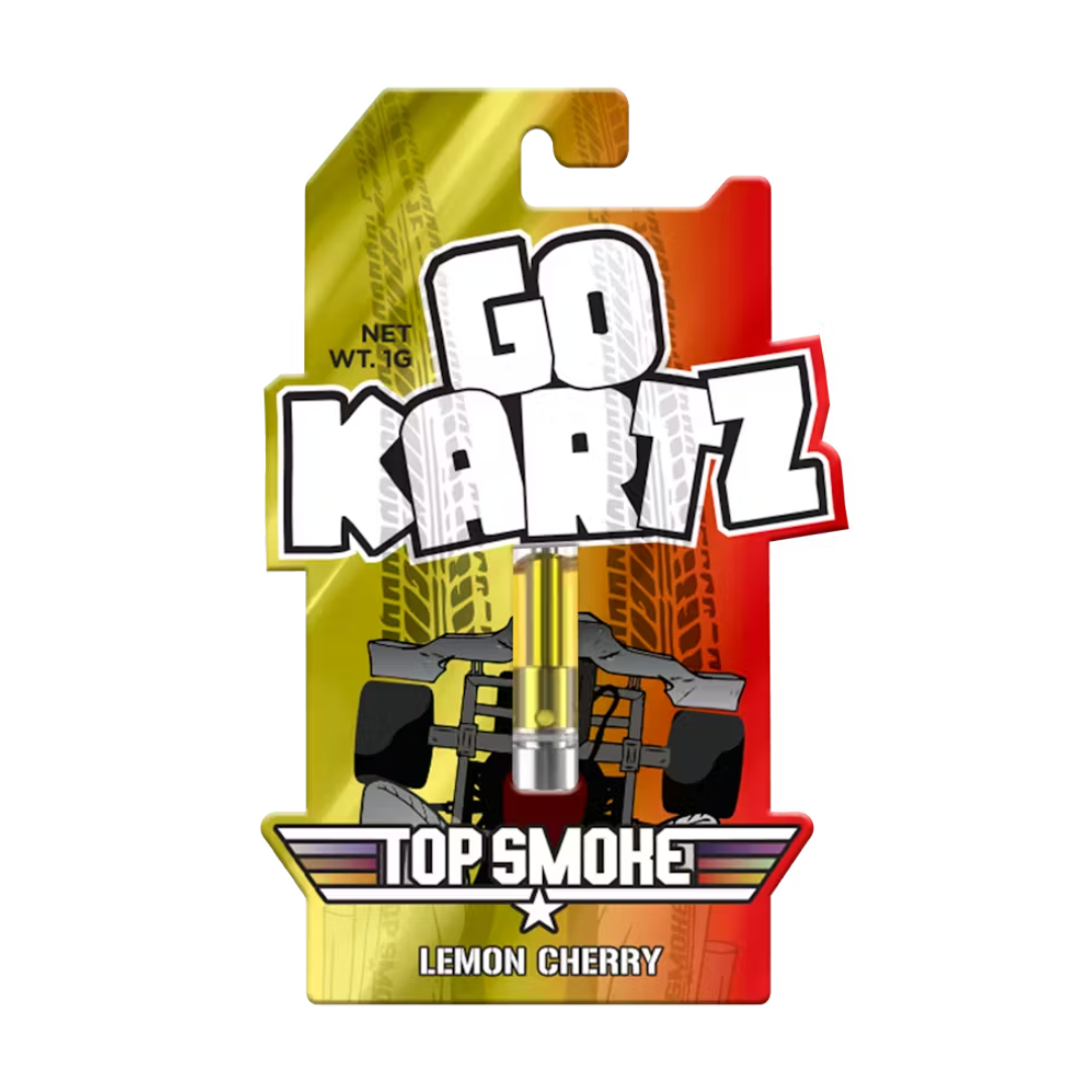 Photograph of product: Top Smoke - 1g 510 Go Kartz - Lemon Cherry