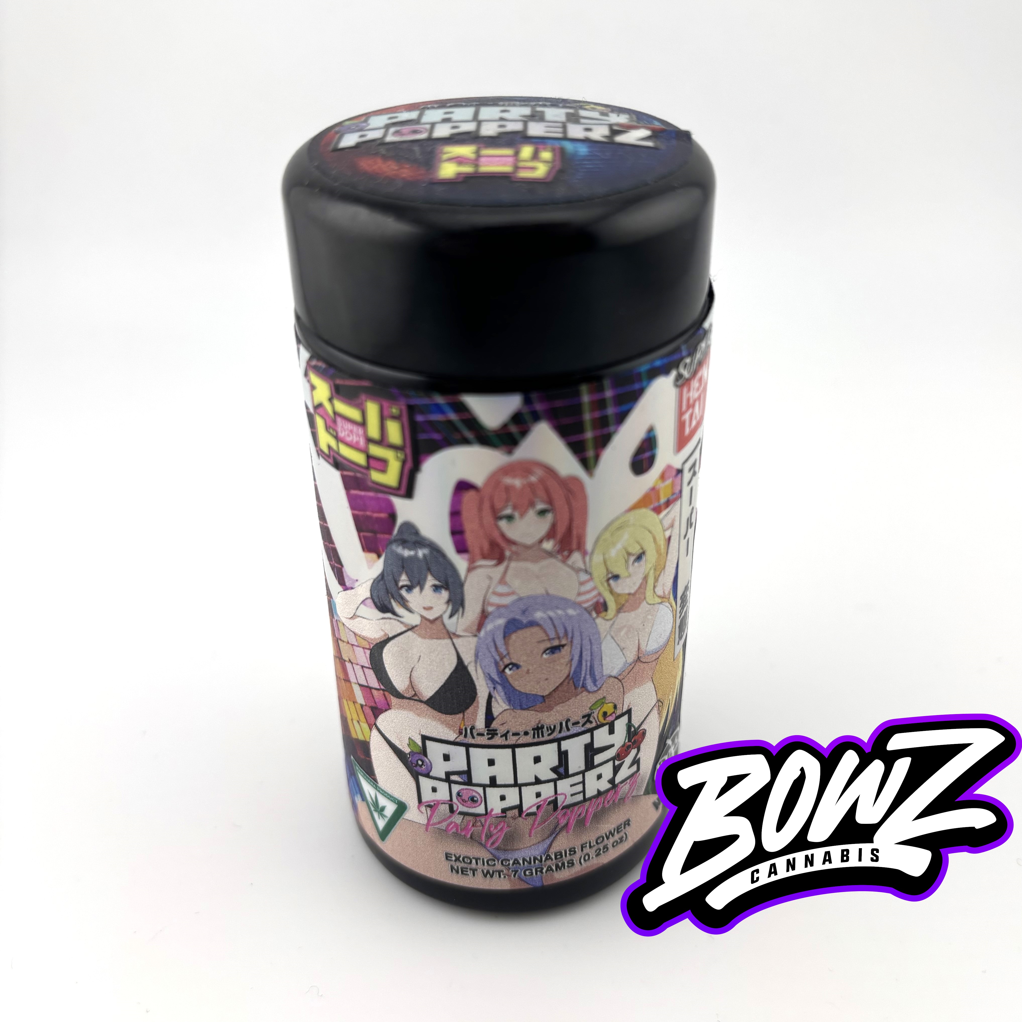 Photograph of product: Fear of Boof x Super Dope - Pre-Pack Flower - (7g) - **PARTY POPPERZ**
