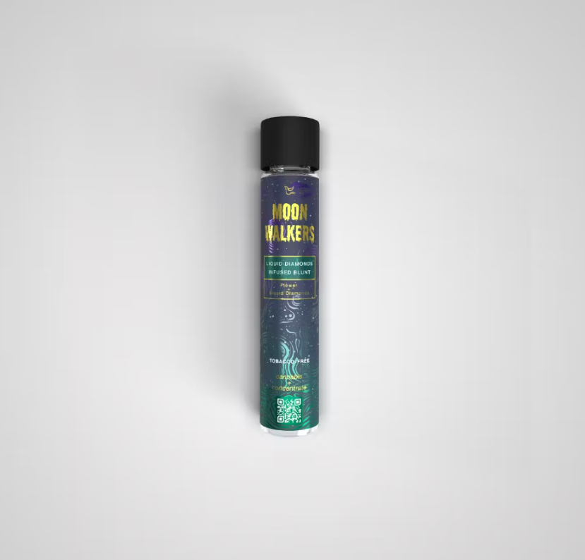Photograph of product: Pre-Roll Moon Walker Liquid Diamonds Supreme Diesel | 1g