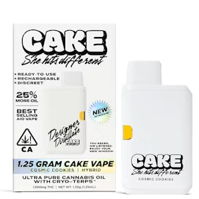 Photograph of product: 1.25 GRAM RECHARGEABLE - SPACE CAKE