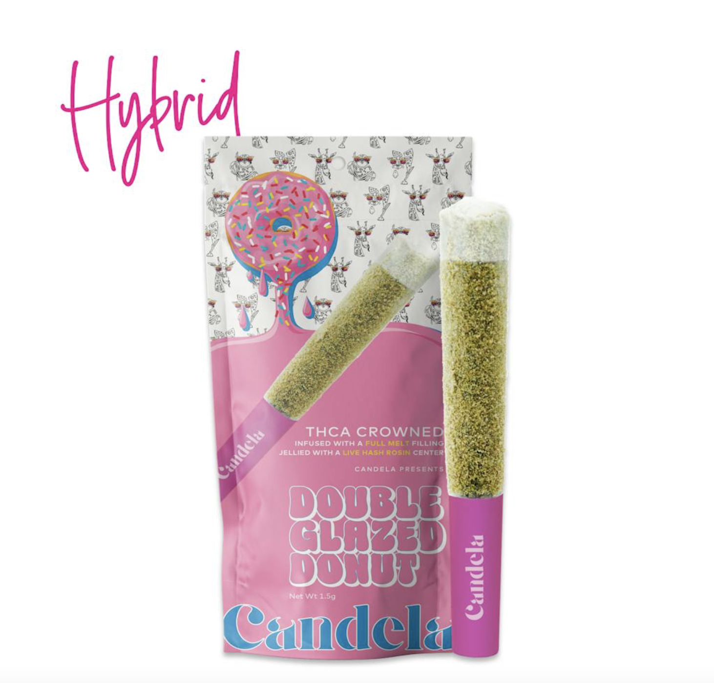 Photograph of product: Candela - Double Glazed Donut | Fort Knox x Log Cabin OG