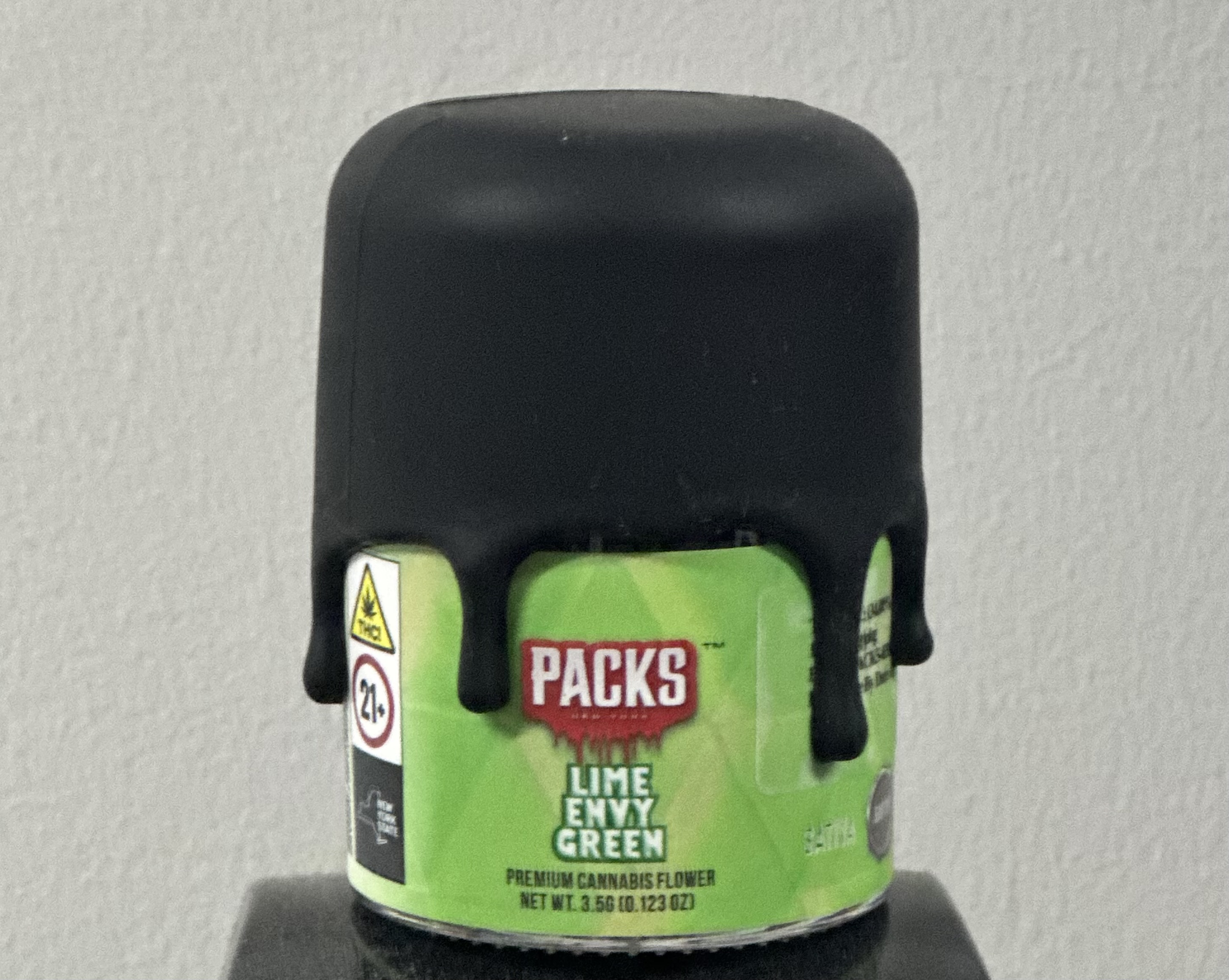 Photograph of product: Packs | Flower Lime Envy - 3.5g