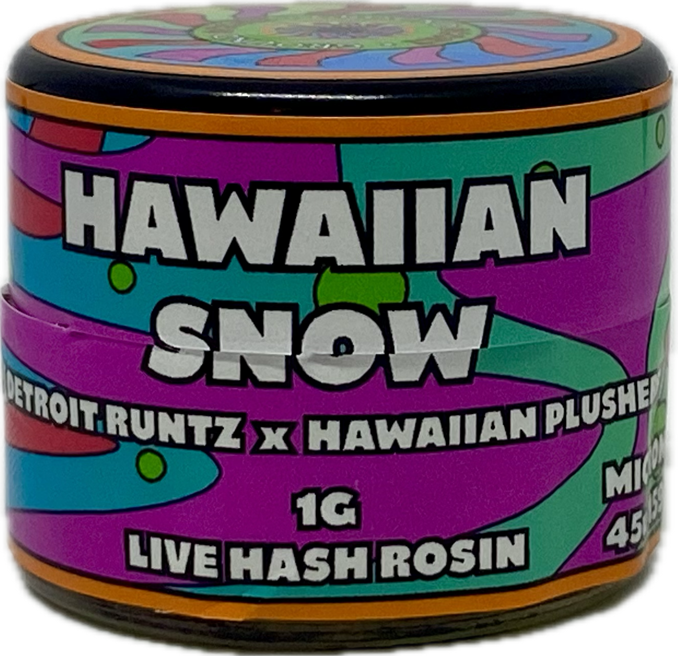 Photograph of product: Hunna - Hawaiian Snow - 1g Rosin