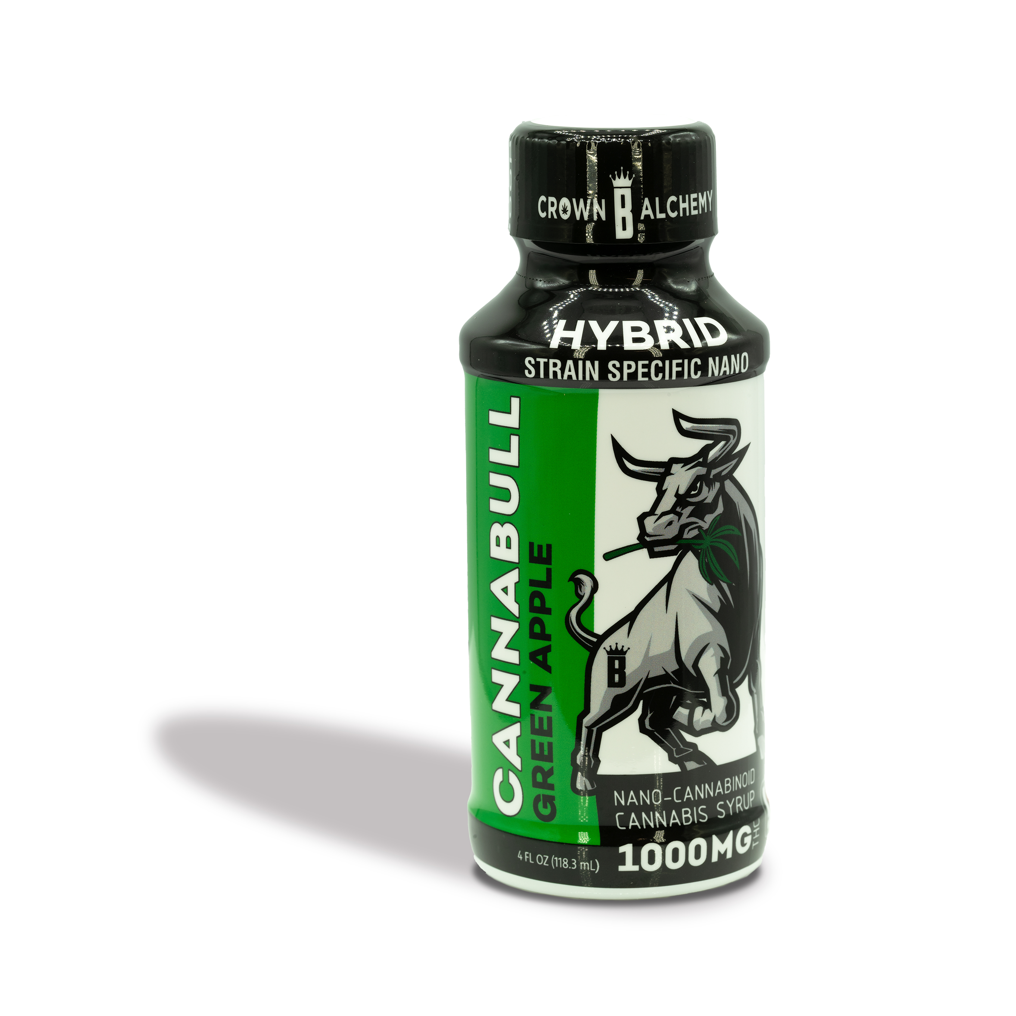 Photograph of product: Cannabull - Green Apple Nano Syrup - 4oz