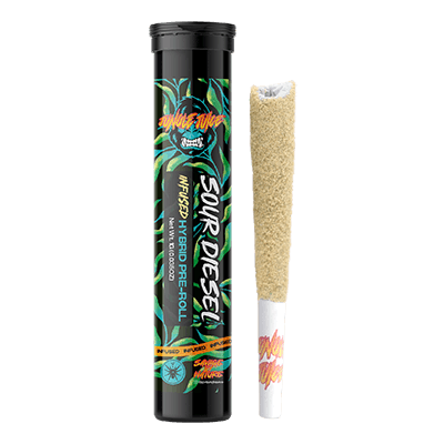 Photograph of product: Jungle Juice | Sour Diesel | Infused Prerolls | 1g |