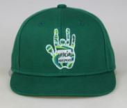 Photograph of product: Garcia Flat Brim Hat Green