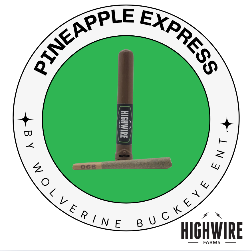 Photograph of product: Pineapple Express Preroll 1g