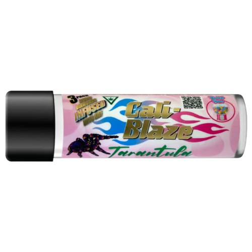 Photograph of product: Cali-Blaze Bubble Gum Oui'd Tarantula Infused Pre-Roll 3 Pack