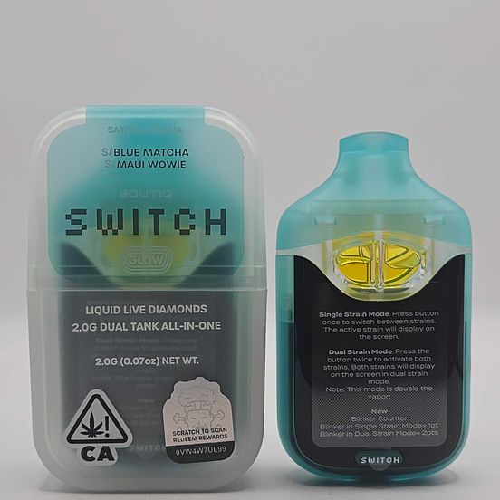 Photograph of product: BTQ SWITCH AIO-  BLUE MATCHA X MAUI WAUI