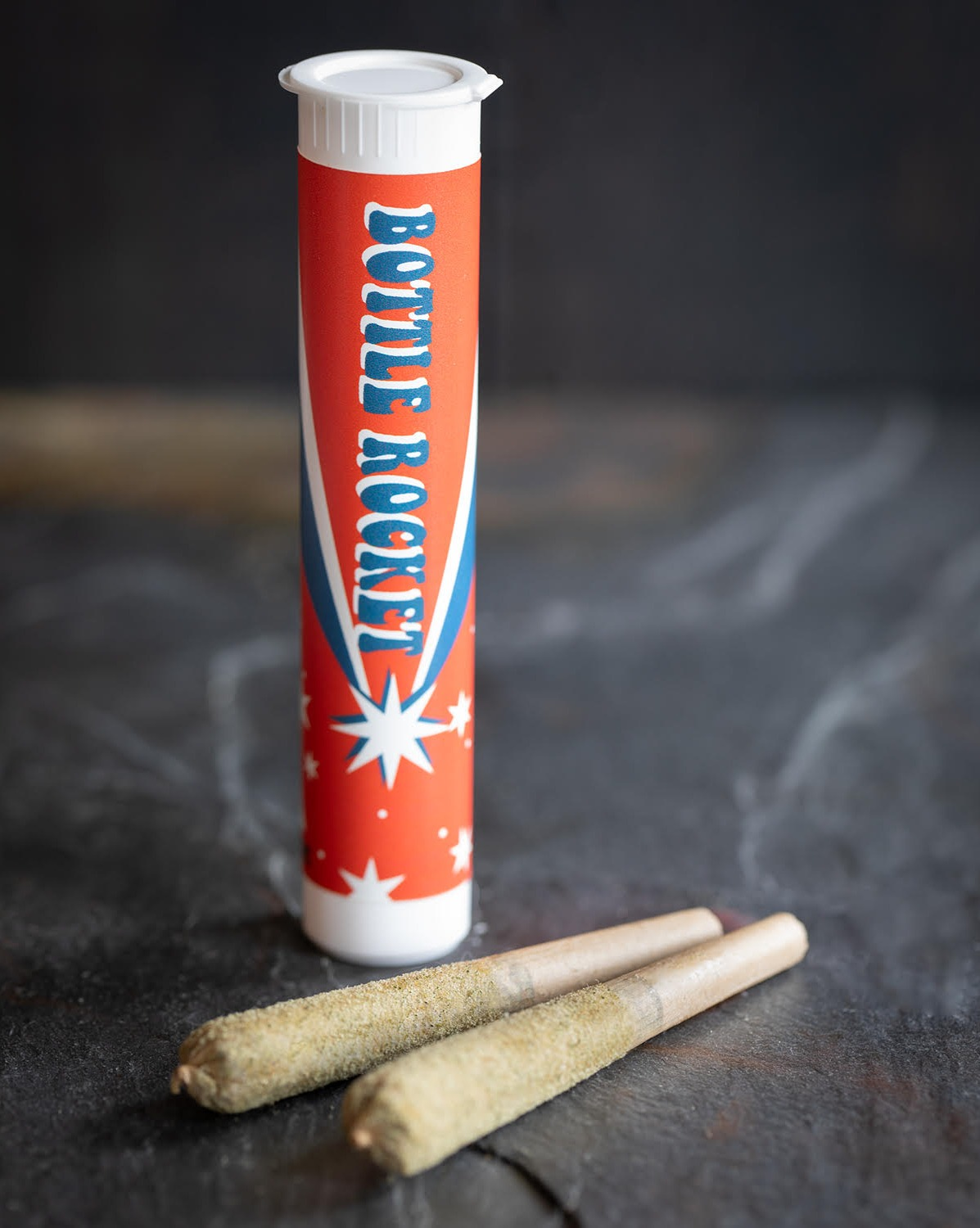 Photograph of product: Bottle Rockets (two Infused Pre-Rolls
