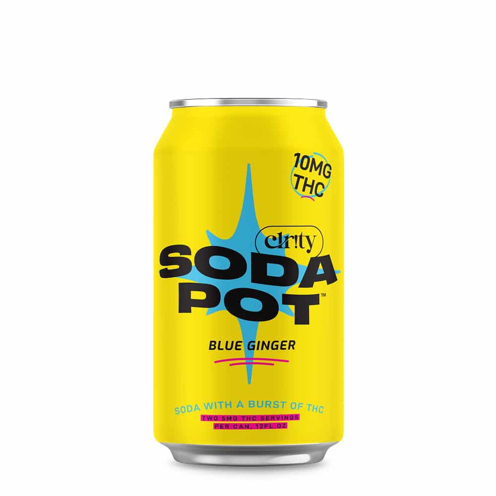 Photograph of product: Sodapot Blue Ginger | 10mg | 4pk