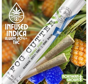 Photograph of product: Fenway Funk | Infused | Pre Roll | 2pk 0.5g | Fog Cutter