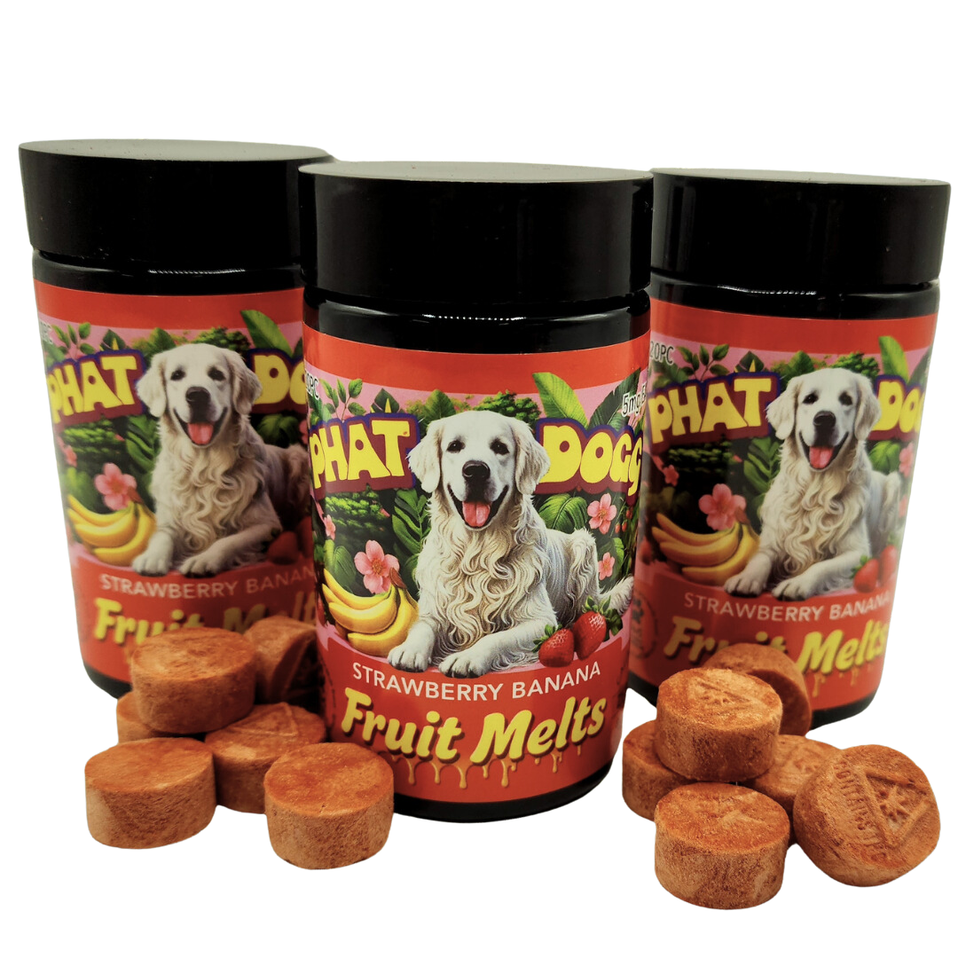 Photograph of product: Phat Dogg | Strawberry Banana | Fruit Melt | 5mg 20pk