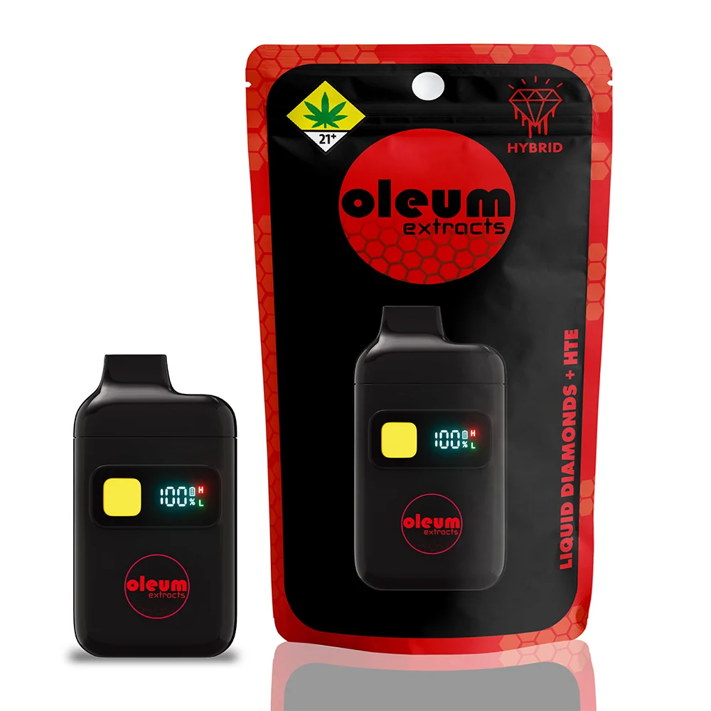 Photograph of product: Golden Pineapple Liquid Diamond Disposable | 1g