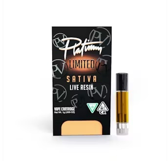 Photograph of product: Platinum Vape Live Resin Blue Dream 1g Cart