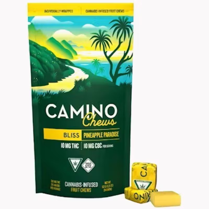 Photograph of product: Chews - 10:10 Pineapple Paradise THC:CBC - 200mg