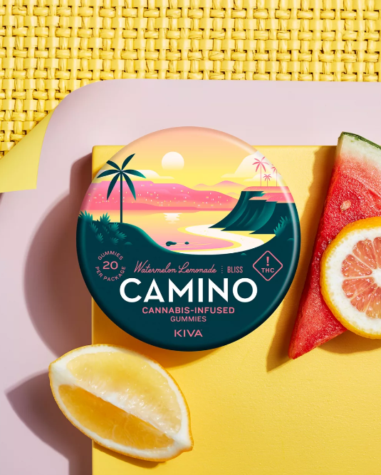 Photograph of product: Bliss (H) | Watermelon Lemonade | Camino Gummies (5mg ea.) (20 ct.)