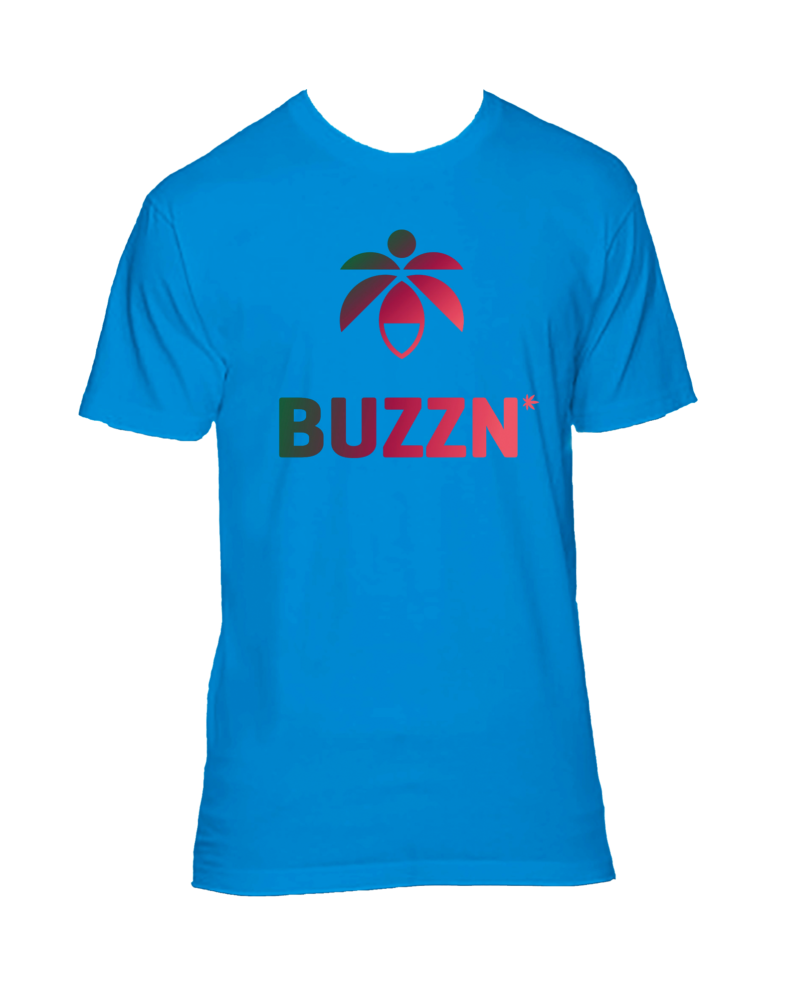 Photograph of product: Buzzn Gradient Fine Jersey T-shirt - Teal (XL)