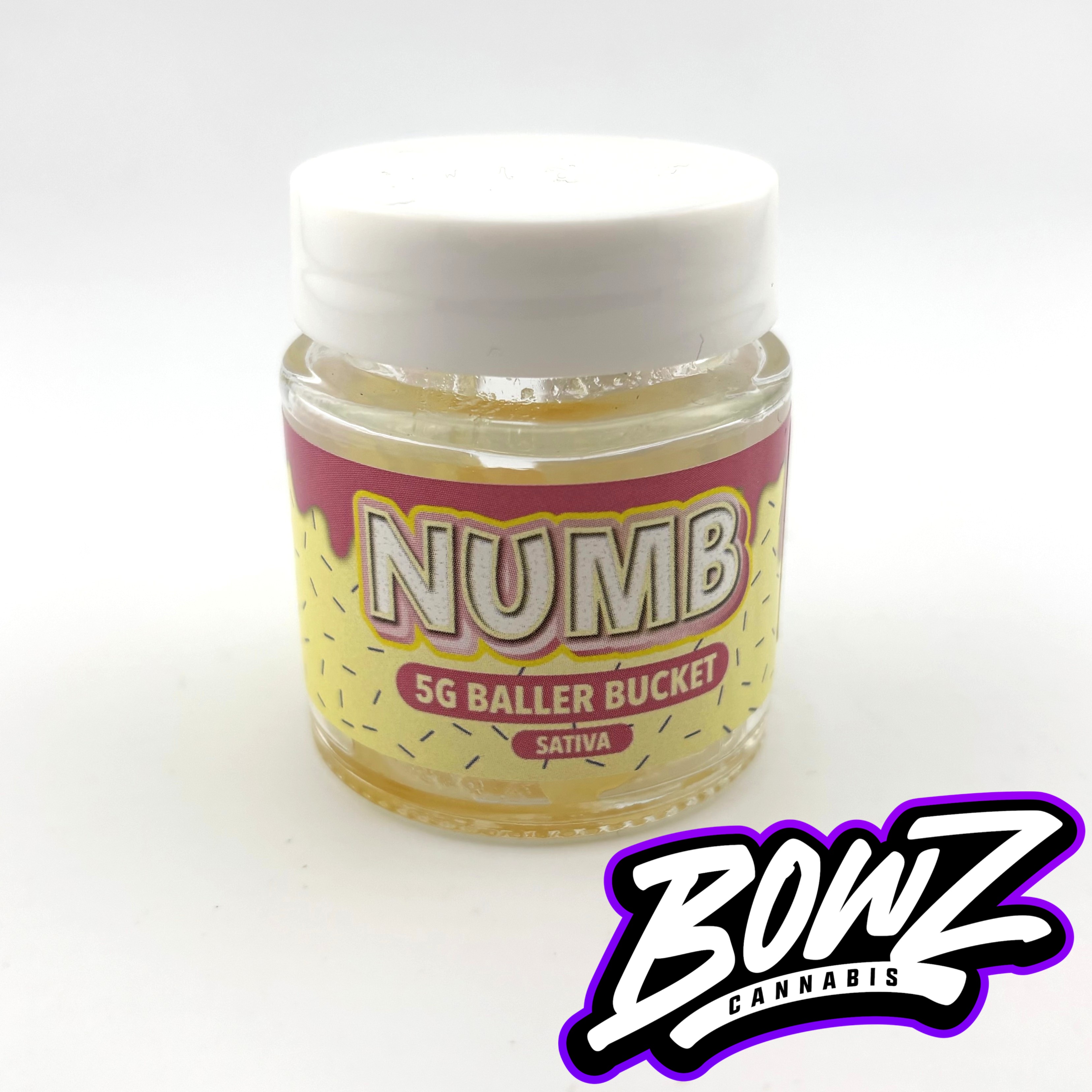 Photograph of product: Numb - Concentrate Resin Baller Bucket - (5g) - Oui'd - **PURPLE CHEM** (2/$50)
