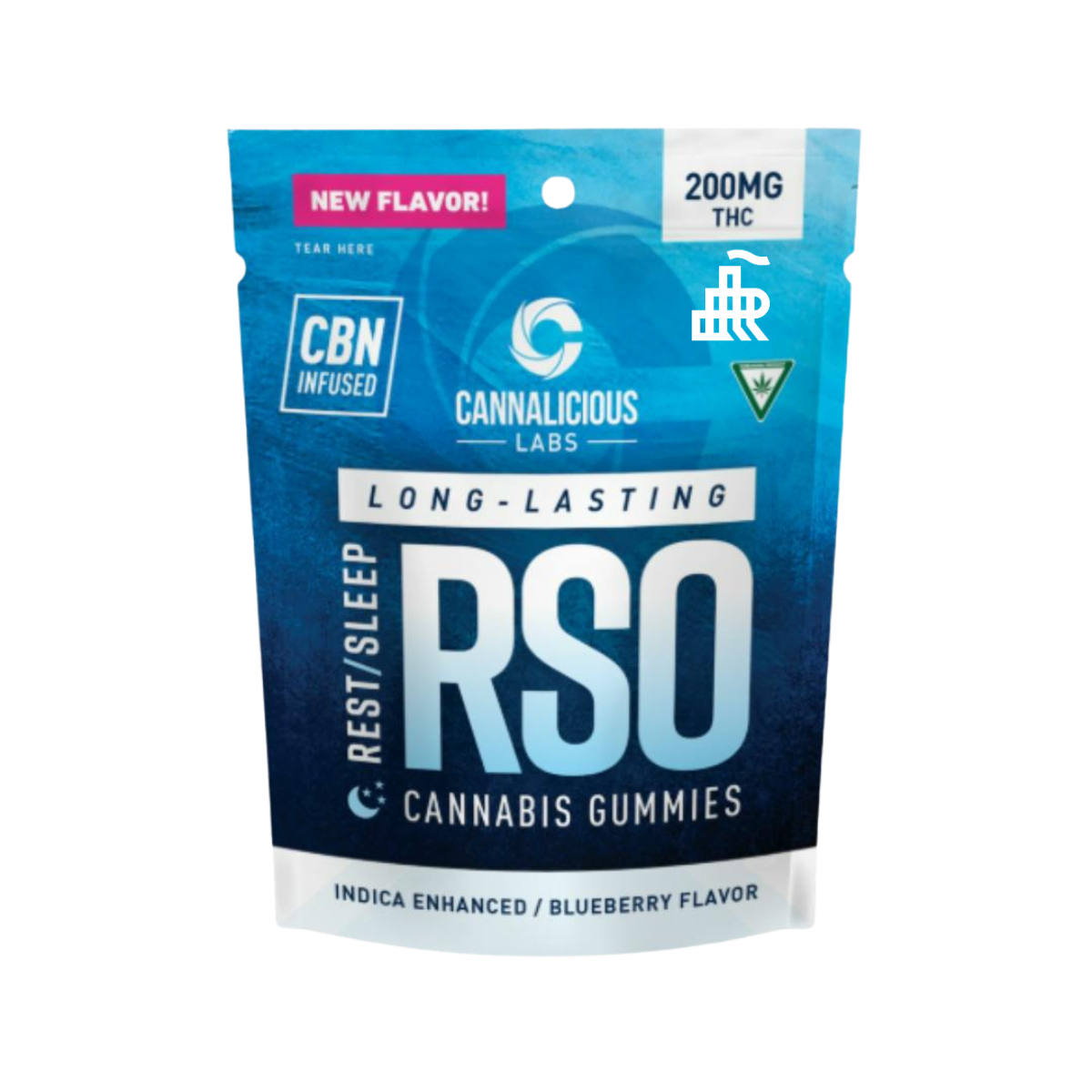 Photograph of product: Blueberry | Rso Rest | 10pc