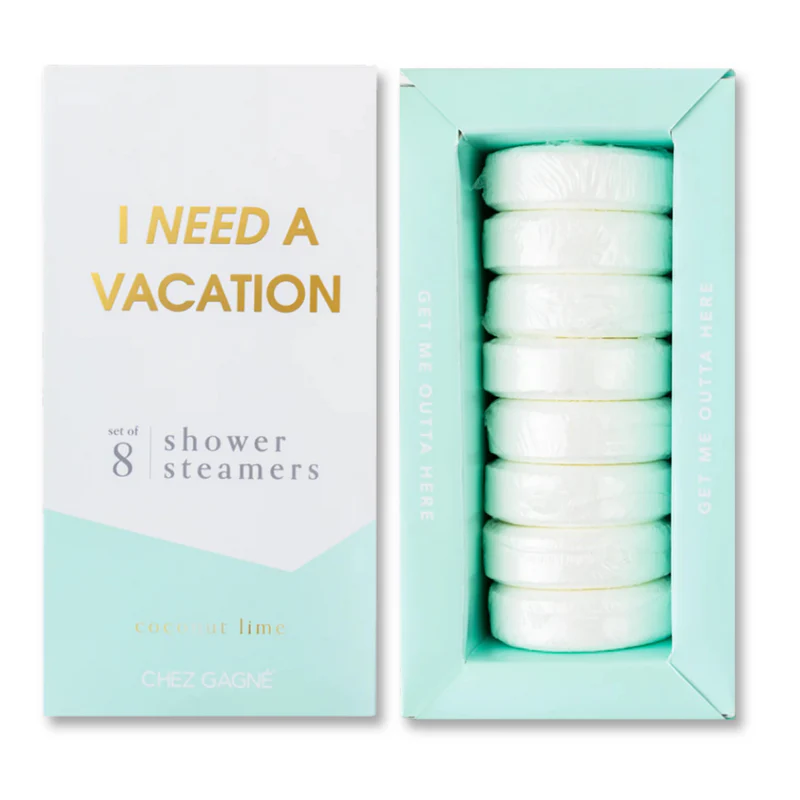 Photograph of product: Chez Gagne - I Need A Vacation Shower Steamer