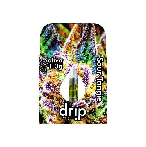 Photograph of product: Drip - Sour Tangie - Dist Cartridge - 1g