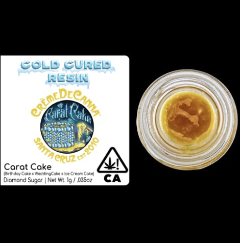 Photograph of product: Carat Cake Cold Cured Resin Diamond Sugar 1g - Sales Floor