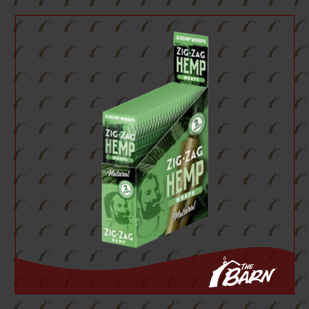 Photograph of product: Zig-Zag Natural Hemp Wraps - REC