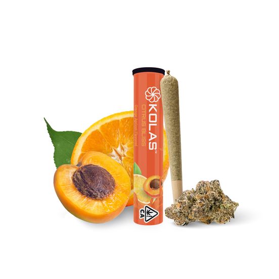 Photograph of product: Kolas Infused Flavored Pre-roll Citrus Bliss 1g - 