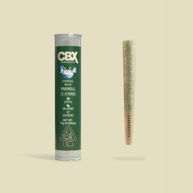 Photograph of product: .75G Pre-Roll Cereal Milk - Cereal Milk