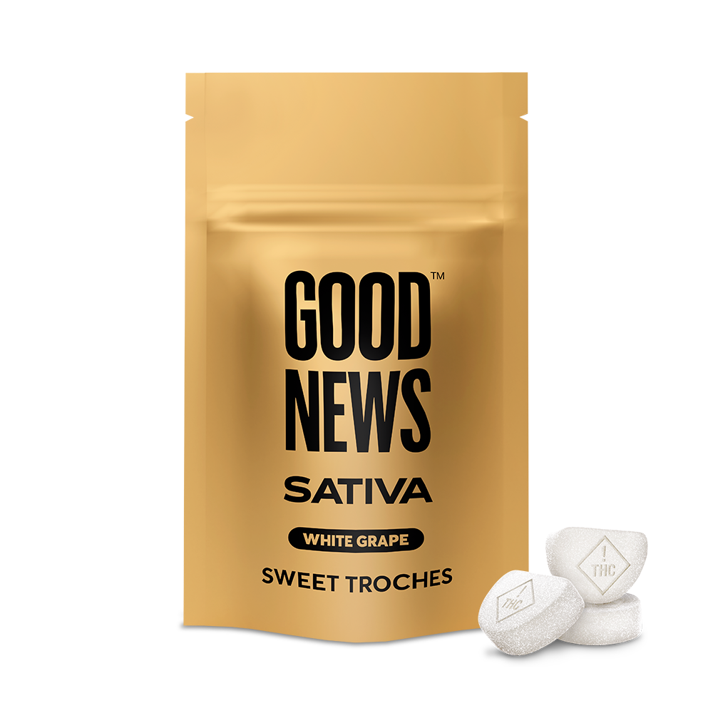 Photograph of Product: White Grape Sweet Troches 10mg/10ct