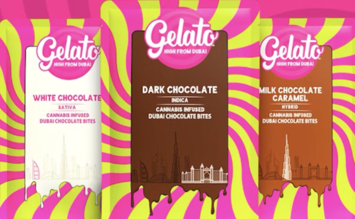 Photograph of product: White Chocolate - Dubai Bar - 200mg