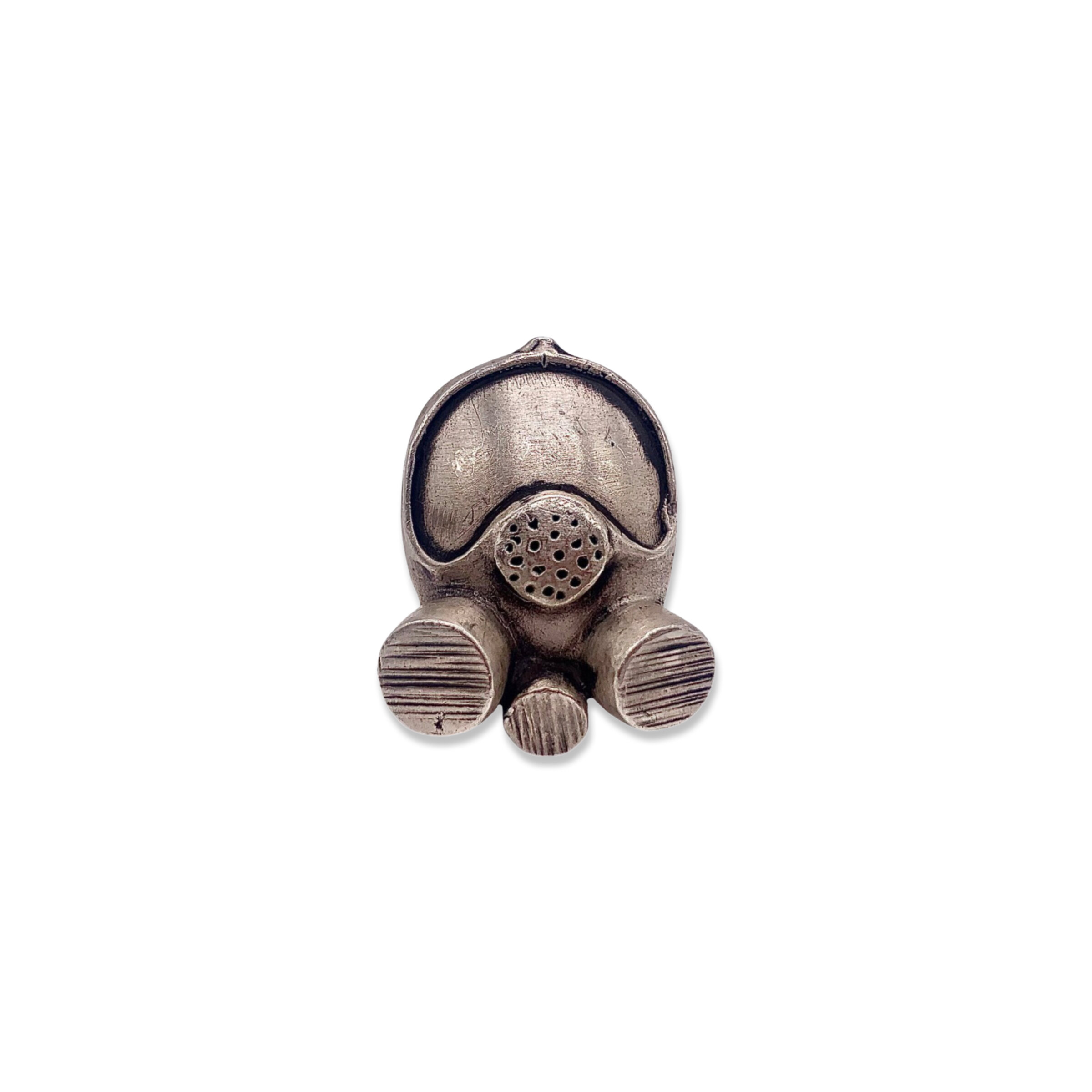 Photograph of product: Heavy Metals | Mask Up | Ring | Silver