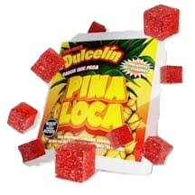 Photograph of product: Pina Loca au chocolat Rosin Gummies | 100mg | HeadSpace