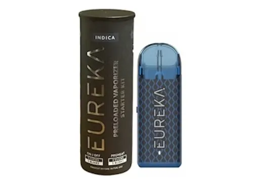 Photograph of product: Eureka Classic - Blackberry Kush - Preloaded Pod + AIO Starter Kit