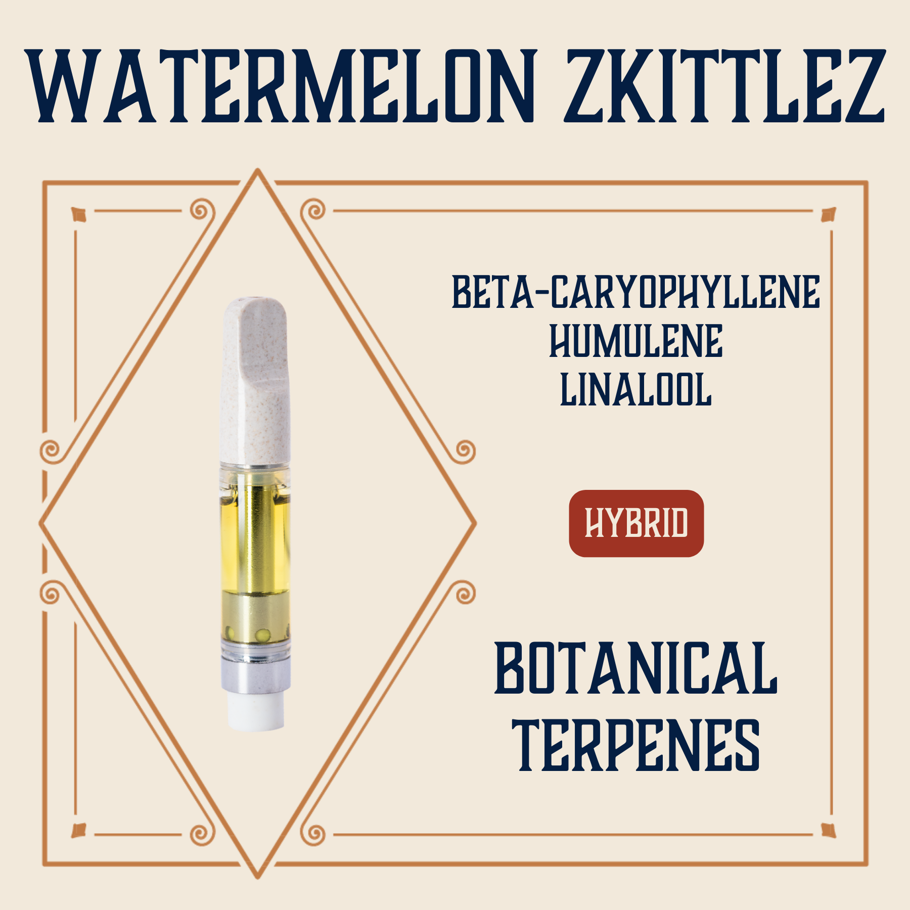 Photograph of product: 1g Vape | Watermelon Zkittlez (Hybrid)