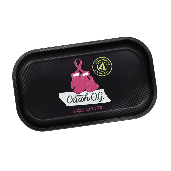 Photograph of product: High Minded - Rolling Tray - Fuck Cancer
