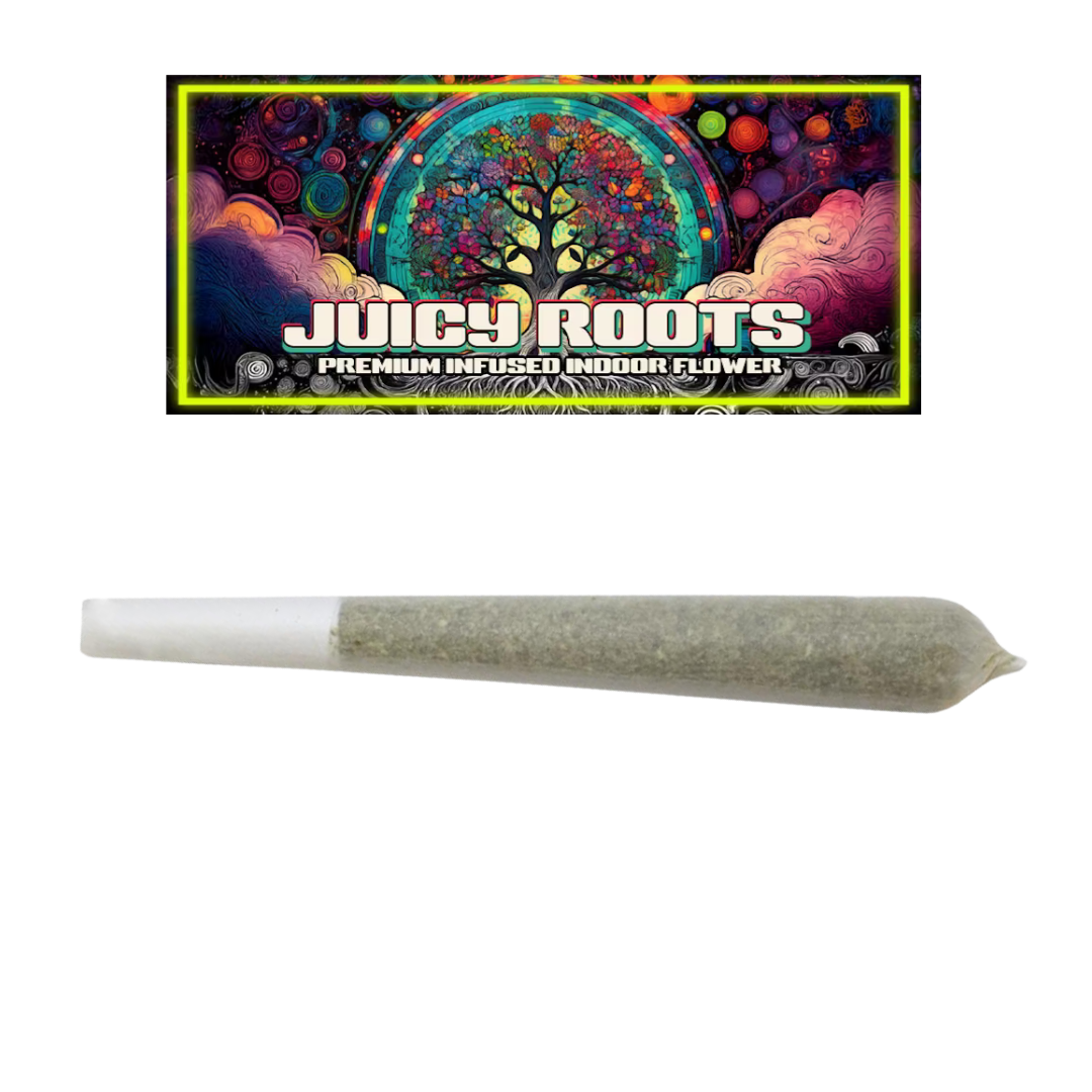 Photograph of Product: Juicy Roots | Kiwi Berry Infused Preroll