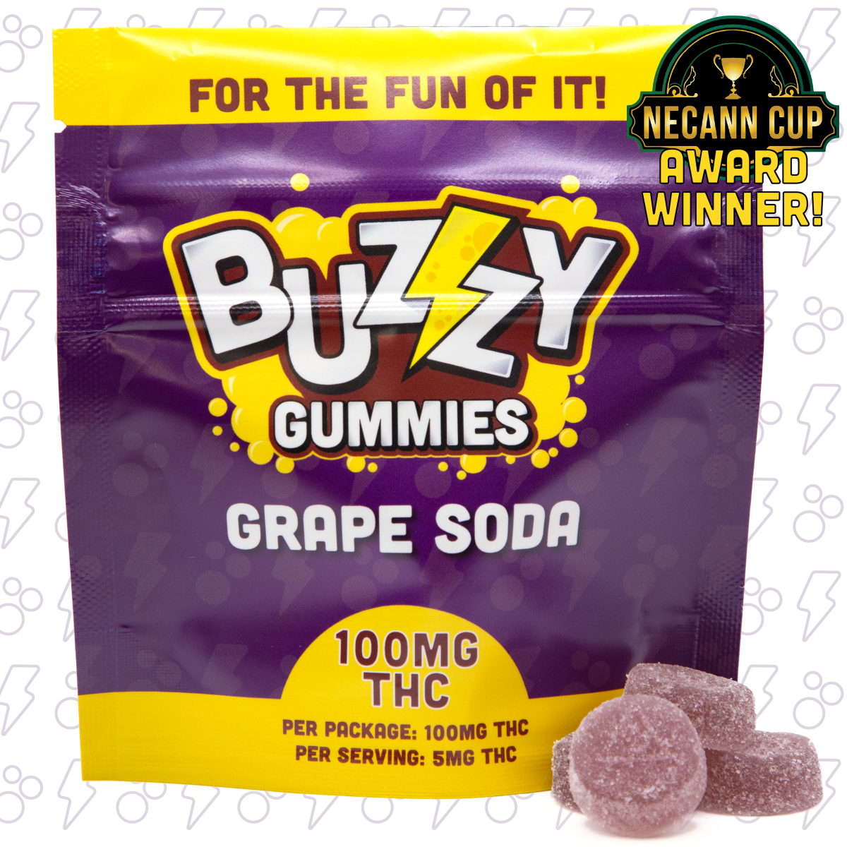 Photograph of product: Grape Soda Gummies | TAX INCLUDED