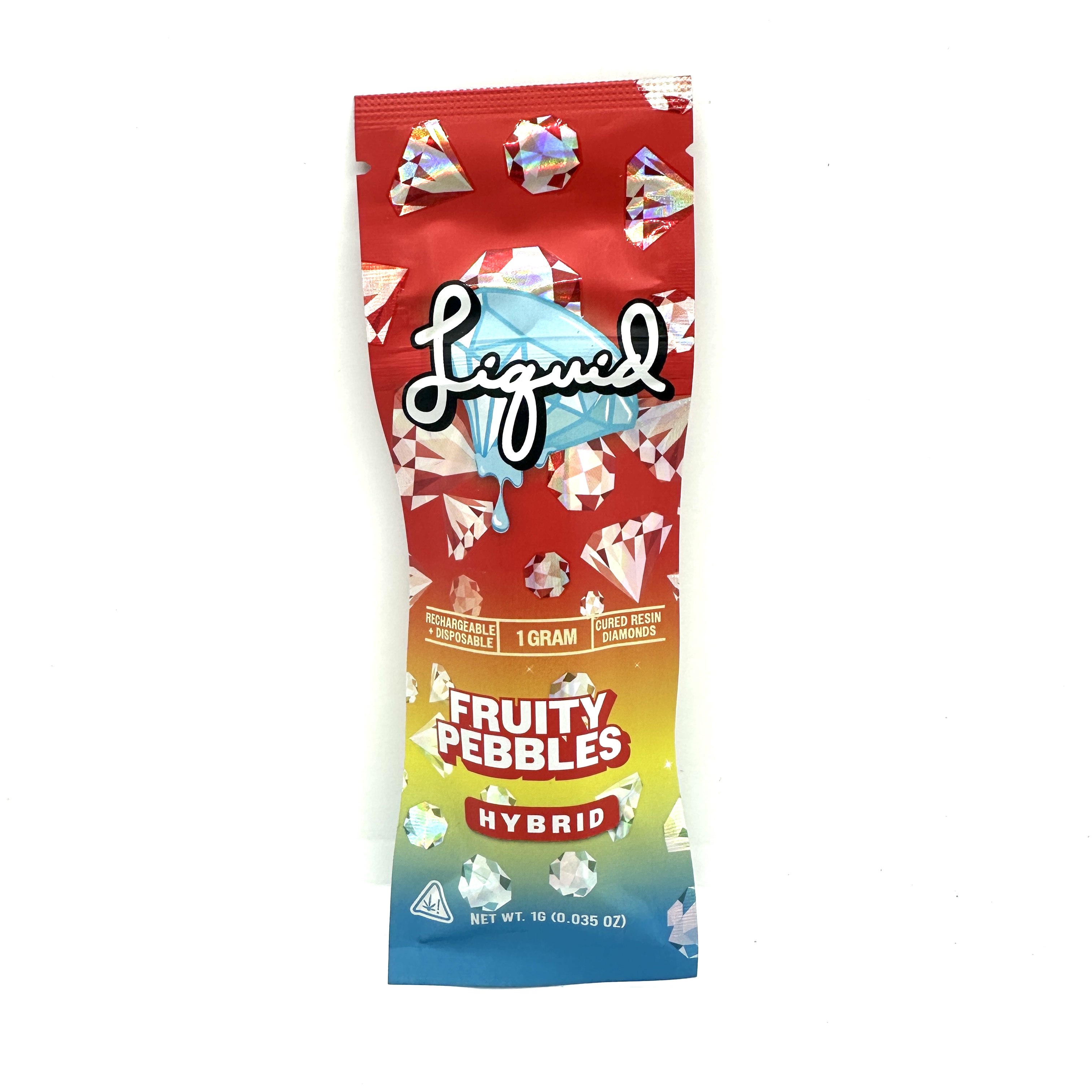 Photograph of product: Fruity Pebbles Cured Resin Diamond Disposable Hybrid | Liquid