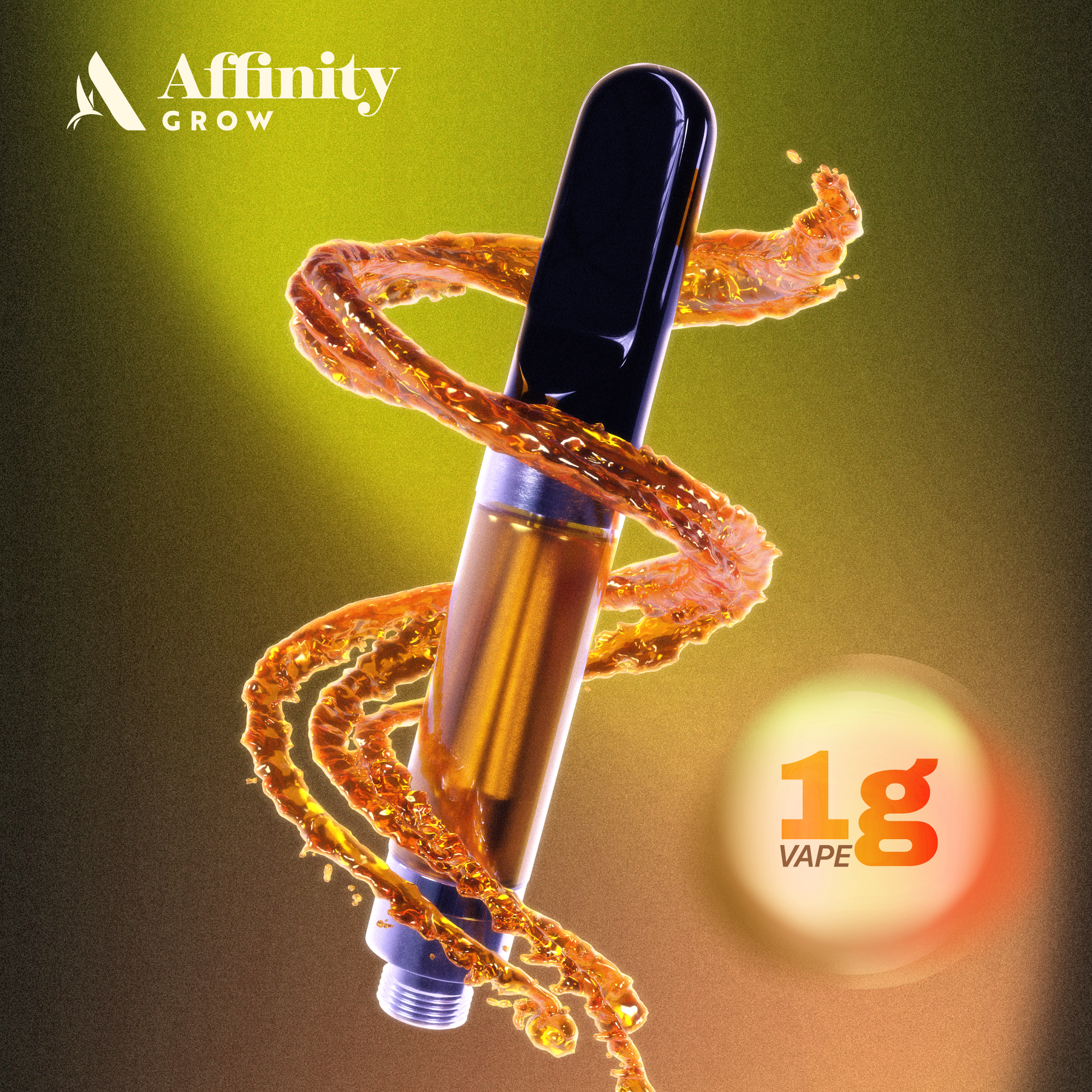 Photograph of product: AFFINITYGROW | Submission | Vape Cart | 1g