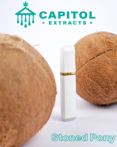 Photograph of product: Capitol Extracts  - Stoned Pony - Disposable 1G