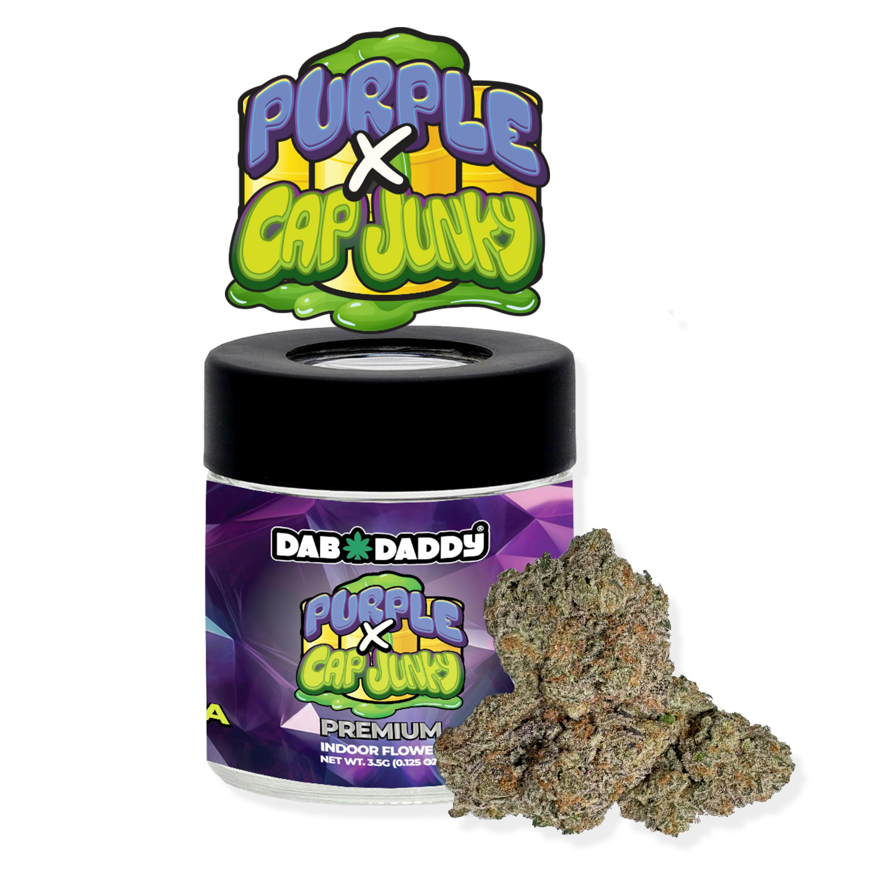 Photograph of product: PPP X CAP JUNKY - DAB DADDY - INDOOR - 3.5g