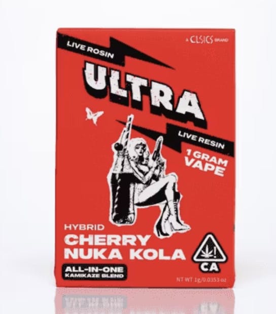 Photograph of product: ULTRA 1G CHERRY NUKA KOLA (AIO) - 
