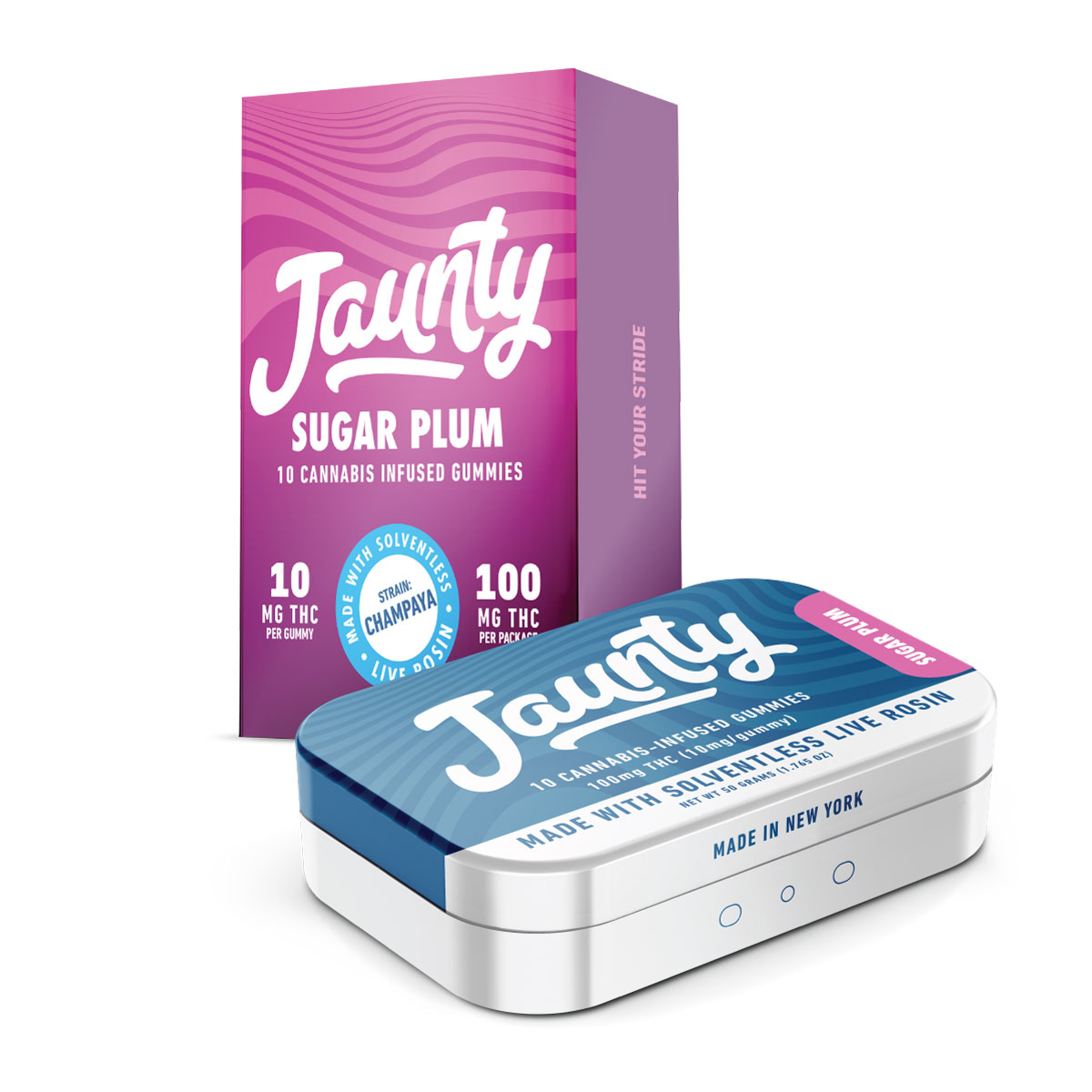 Photograph of Product: Sugar Plum | Live Rosin | 100mg | 10pk