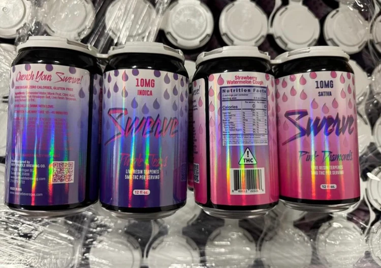 Photograph of product: Swerve | Purple Tear's Single Can | 10mg